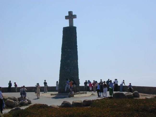 ロカ岬の記念碑です。
