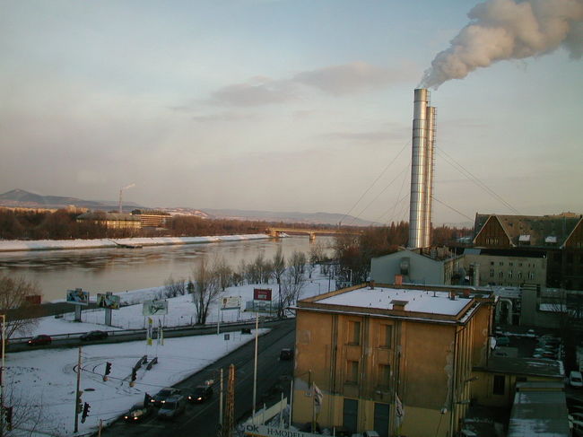 ホテルからの眺め。