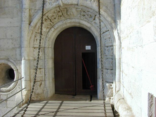 ベレンの塔の入り口です。