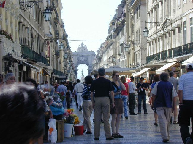 バイシャ地区の凱旋門です。