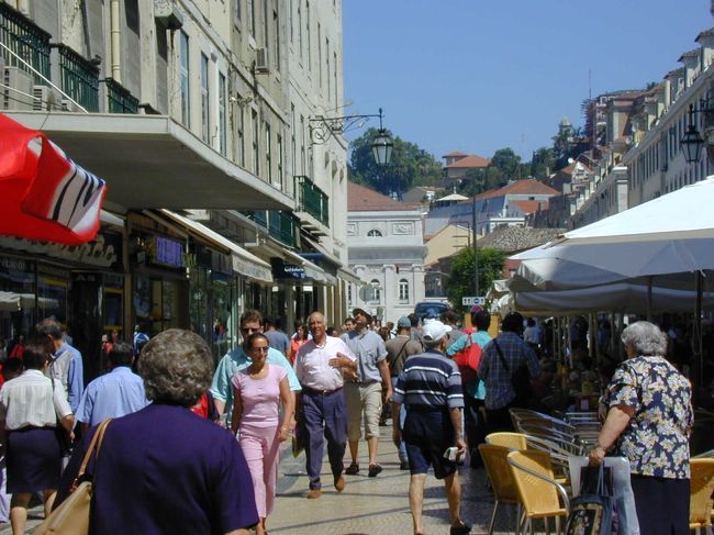 バイシャ地区の賑わいです。