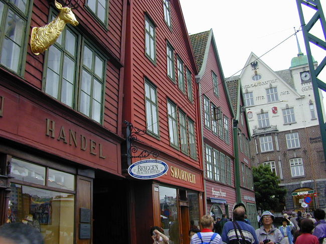 ブリッゲンは世界遺産になっています。