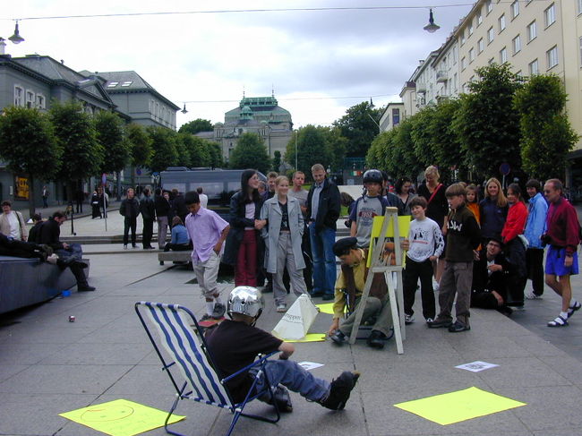 トルガルメニング広場です。