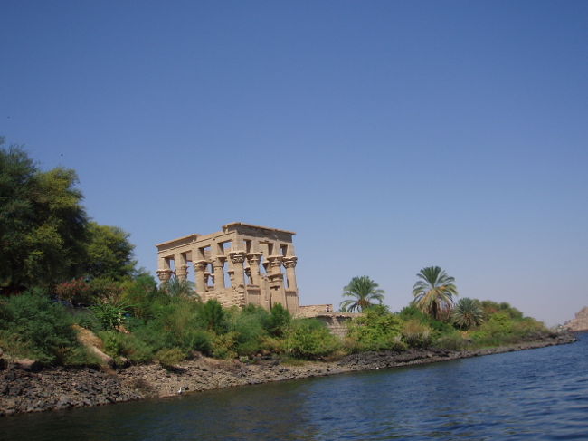 ボートから撮ったらしい写真。