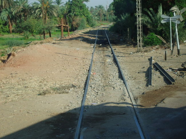 線路。私は移動中のバスの中から街の風景を撮るのが大好きです。