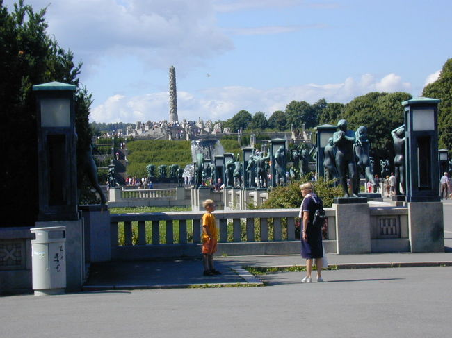 親子で遊びに来ていました。