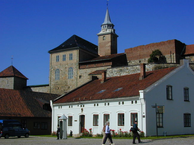 ここにも衛兵が。