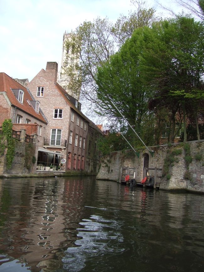 ブルージュの街並み。いい雰囲気で大好きです。