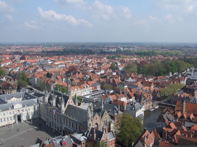 あまりに天気がよかったので、がんばって鐘楼に登りました。