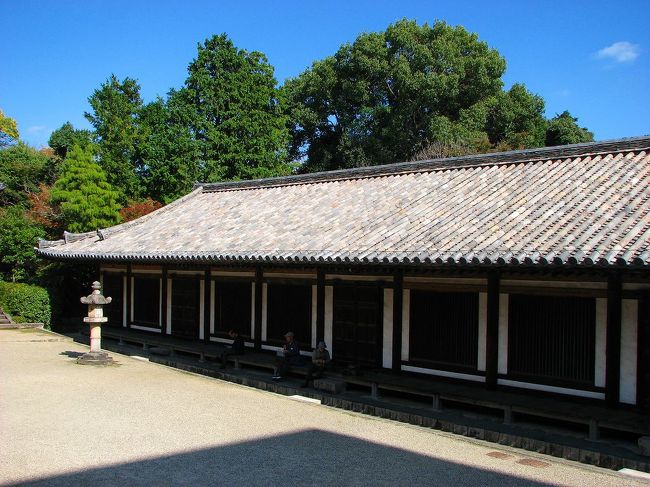 唐招提寺　お馴染みの<br /><br />　「礼堂　東室」重文