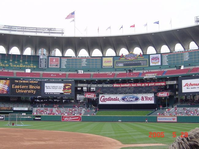 ブッシュ・スタジアムです。
