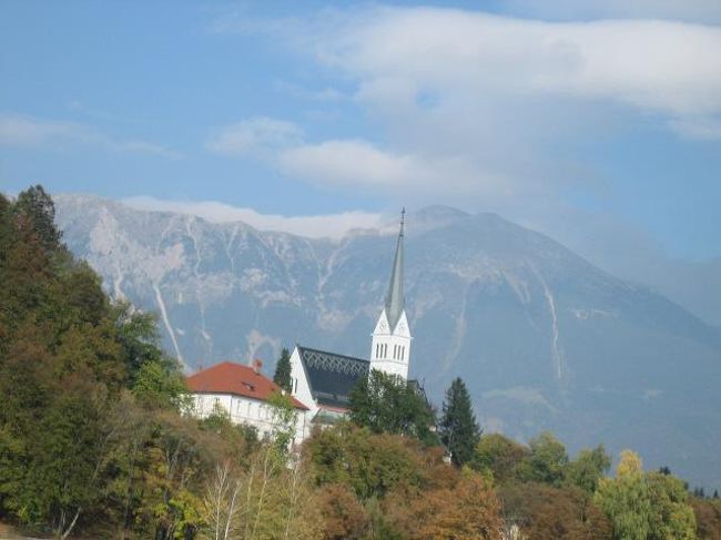 アルプスの山並みがきれいです