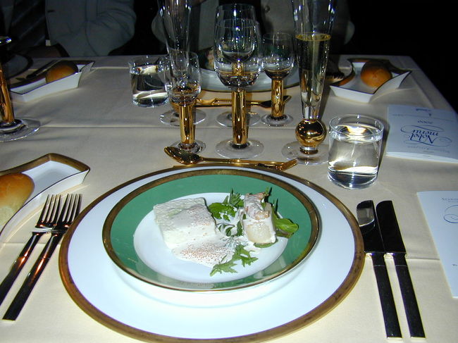 ノーベル賞ディナーのオードブルです。