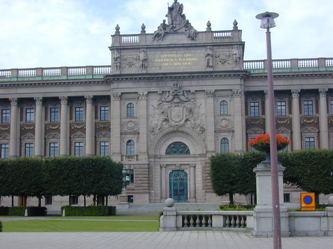 ストックホルムのオペラ座です。