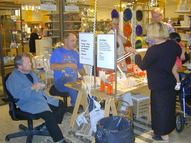 ＮＫ百貨店の中です。