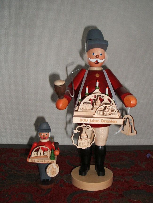 こちらはドレスデンで購入。<br />ドレスデンはこの年800年の記念の年でした。<br />大：29.50ユーロ　小：13.50ユーロ