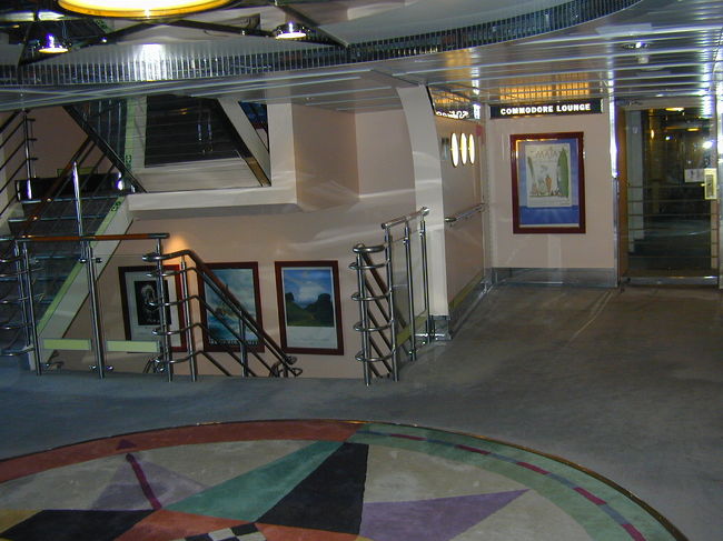 広いロビーです。