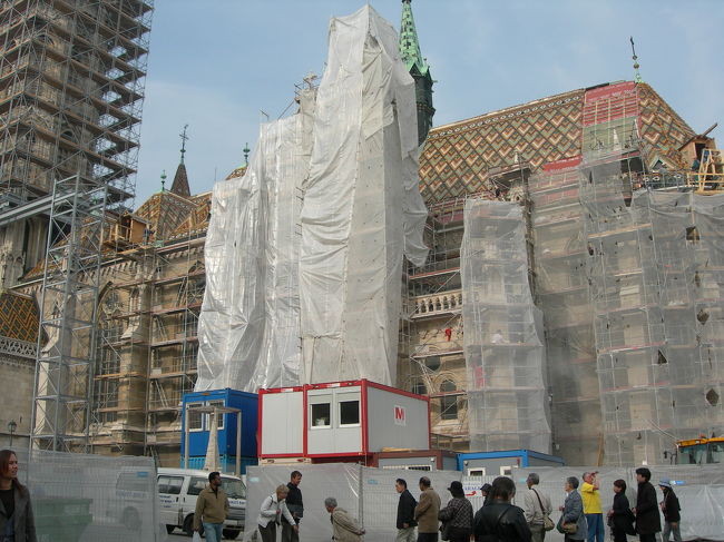 どんな感じかというとこんな感じ。美しい外観が見られなかったのは残念ですが、内部は見ることができます。