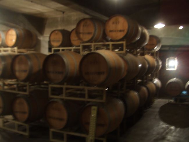 ５箇所目はワイナリー。<br />説明はこの場所のみ。<br />後は試飲。