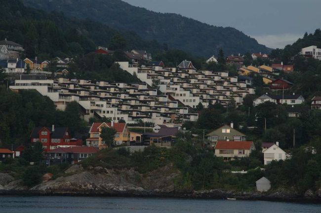 【ベルゲン沿岸の町並み】