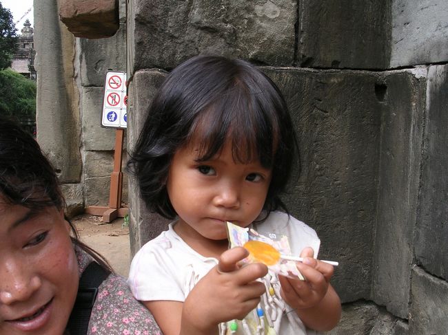 カンボジアの女の子