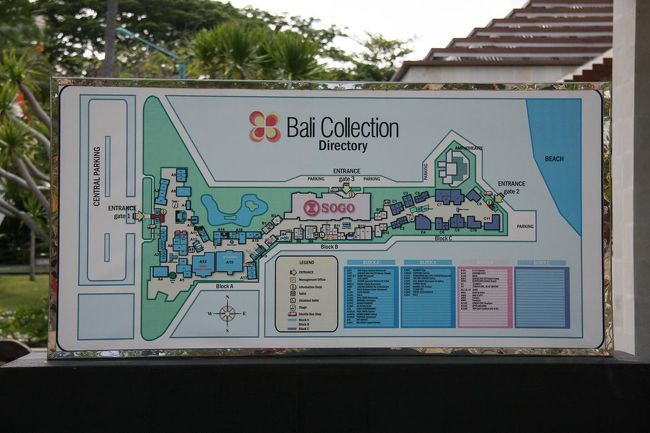 バリコレクションの見取り図です。