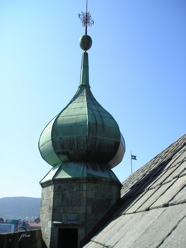 ローセンクランツの塔のてっぺんです