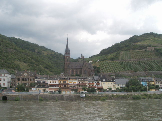 かわいらしい街並み。