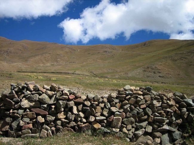 バス駐車場のまわりはこんな風景。