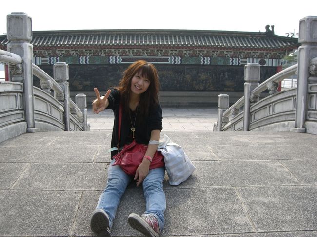 ちょっとした橋の上で( *＾艸＾) 