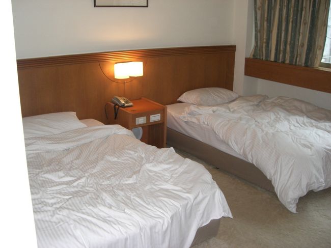 ホテルのベッド☆