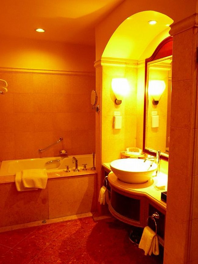 歩き中心の旅行でバスタブがあるのはありがたい！