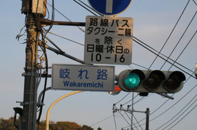 鶴岡八幡宮を出て、東にテクテク歩いていくと、「岐れ路」という交差点にぶつかります。ここを右に行くと、先週行った浄明寺や報国寺、左に行くと荏柄天神社、鎌倉宮、瑞泉寺方面になります。