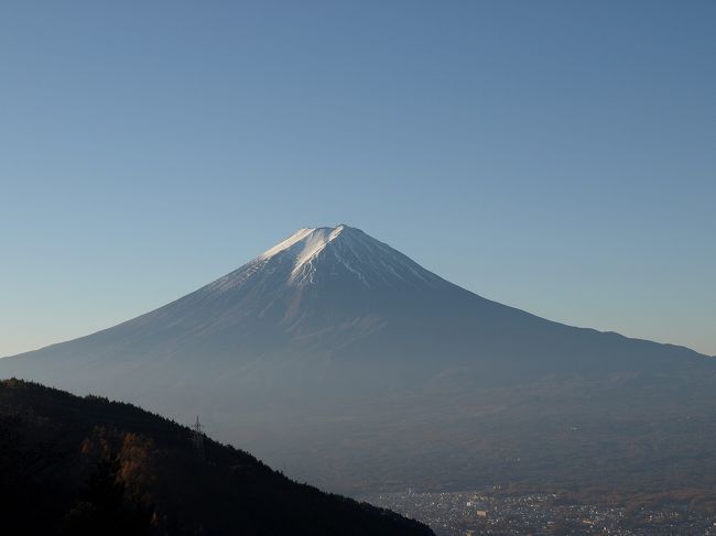 いや〜いいですね、ここ。<br />富士山が良く見える♪