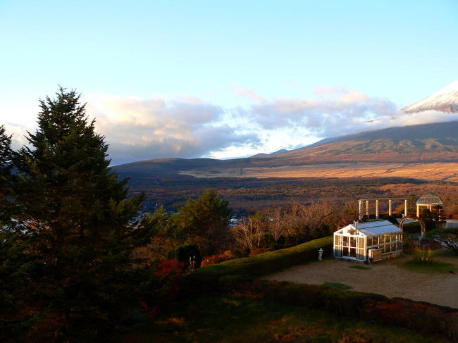 夜明けのバルコニーからの眺め?