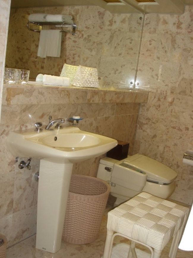 洗面所はコンパクトにまとめられていました。