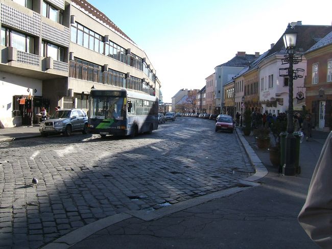 午前中のツアー観光を終了し、午後からはフリーだったのでブタベストの街を散策。