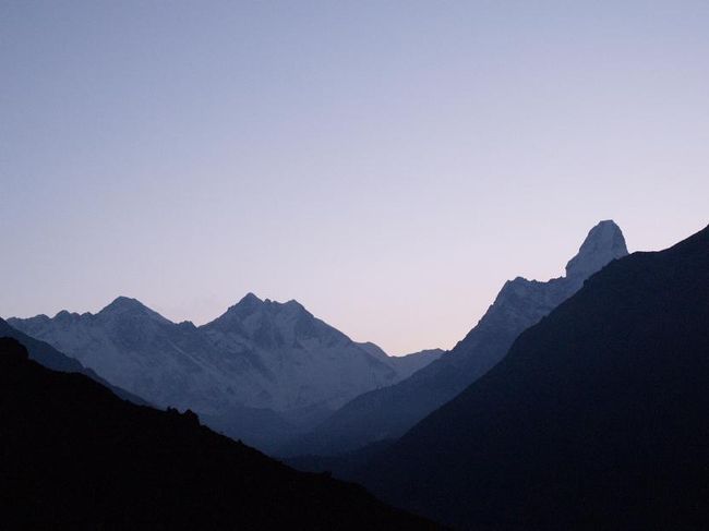 ５時１２分、徐々に明るくなって来ました。