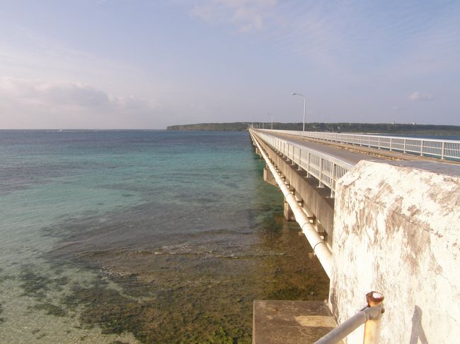 最終日天気がよいので飛行機の時間まで<br />できるだけ観光。<br />まずは来間島。