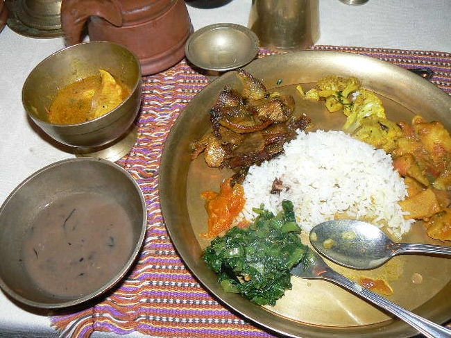 ディナーの料理