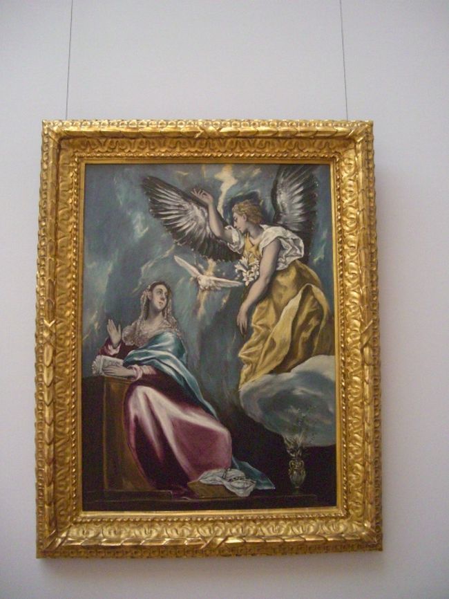 「受胎告知」1590-1603年頃 <br /><br />エル・グレコ（本名：ドメニコス・テオトコプーロス）