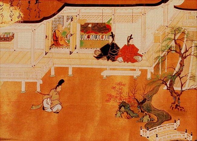 ■想い出さがし奈良１１５０ｋｍの旅<br /><br />●吉野如意輪寺<br />　太平記絵巻より。 <br />　使者が楠木正成到着を後醍醐天皇に伝える場面だそうです。ＷＥＢサイトより<br /><br />＜楠木正成・千早赤阪村＞旅行記↓<br />　http://4travel.jp/traveler/godzilla/album/10171659/<br /><br />