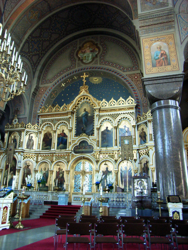 ウスペンスキー寺院の内部