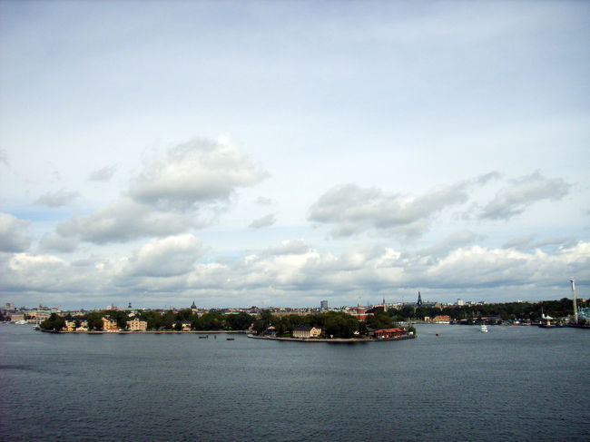 ストックホルム　フィアールガーダン市展望台からの眺め