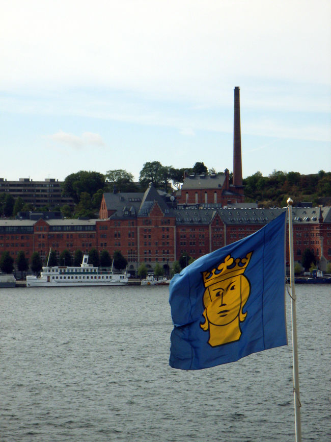 ストックホルム市庁舎から見たメーラレン湖