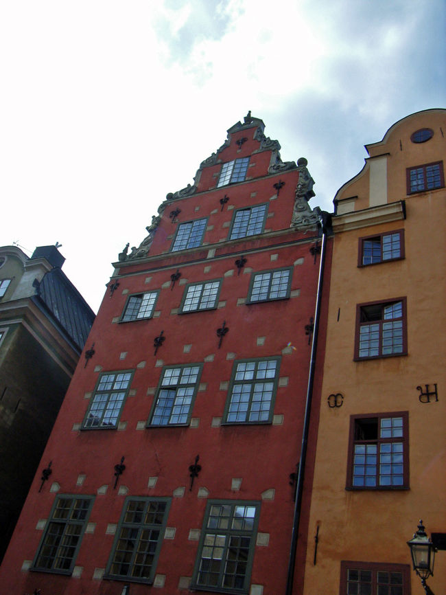 ストックホルム　ガムラスタンの街並み