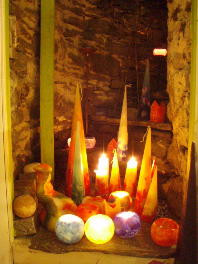 スワイノンの友達でもある<br />ハッサンのキャンドルショップ