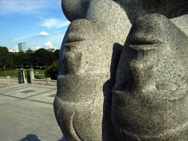 フログネル公園　ヴィーゲランの彫刻　The Monolith Plateau