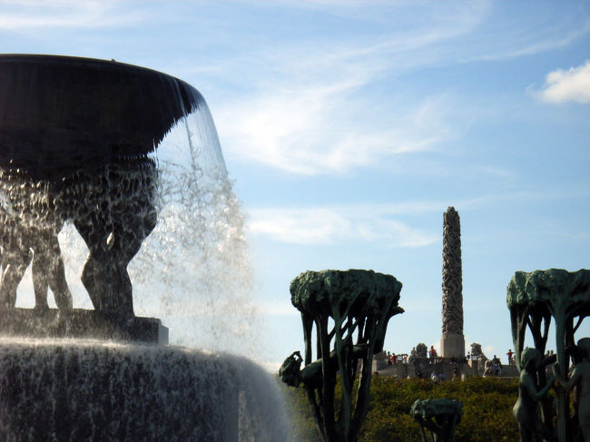フログネル公園　ヴィーゲランの彫刻　The Fountain