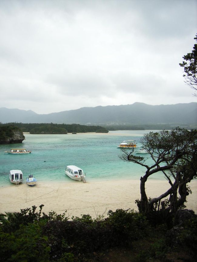 石垣島川平湾グラスボートに乗ります